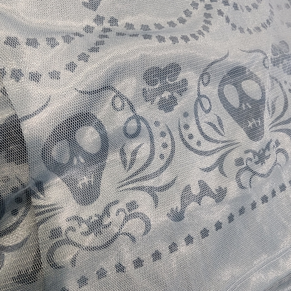Light Blue Girls' Short-Sleeve Nightgown - Picture 9 of 13
